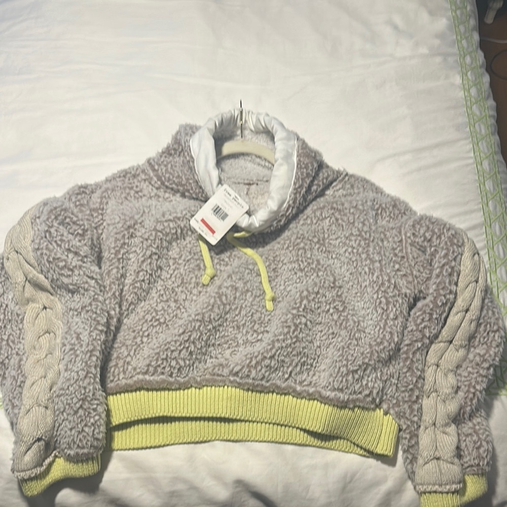 Cozy Gray and Yellow Women's Sweater